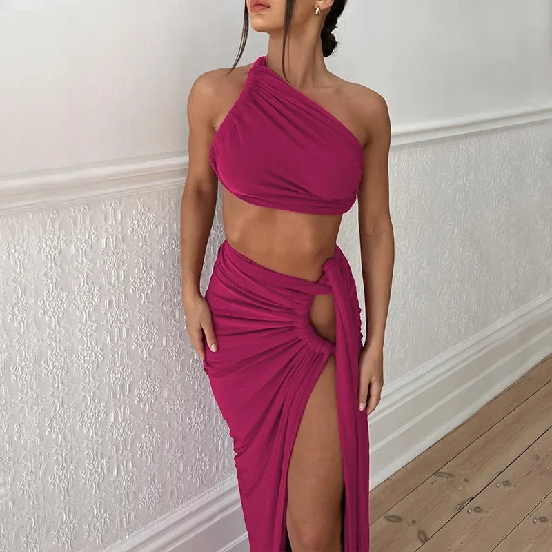 Fashion Asymmetric Sleeveless Maxi Dress InsStreet