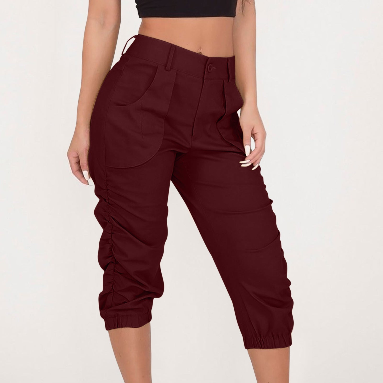 Fashion Casual Jogger Capris Pants InsStreet