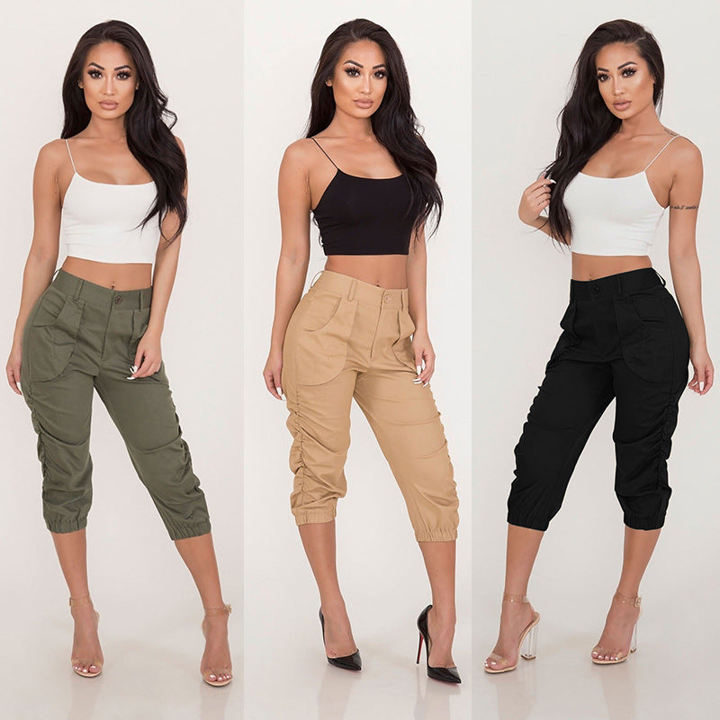 Fashion Casual Jogger Capris Pants InsStreet