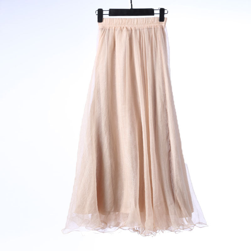 Fashion Chiffon Long Skirts InsStreet