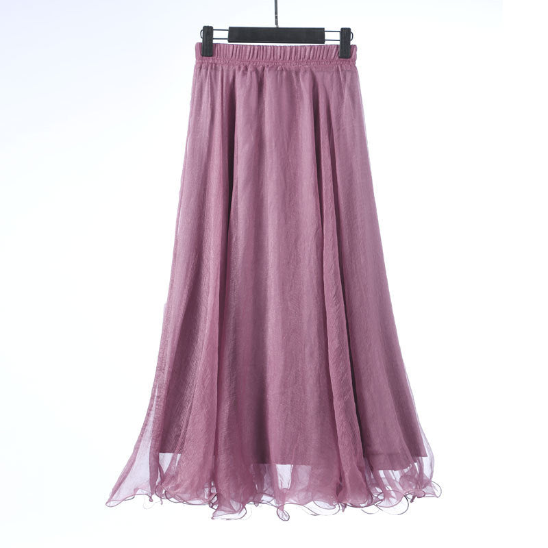 Fashion Chiffon Long Skirts InsStreet