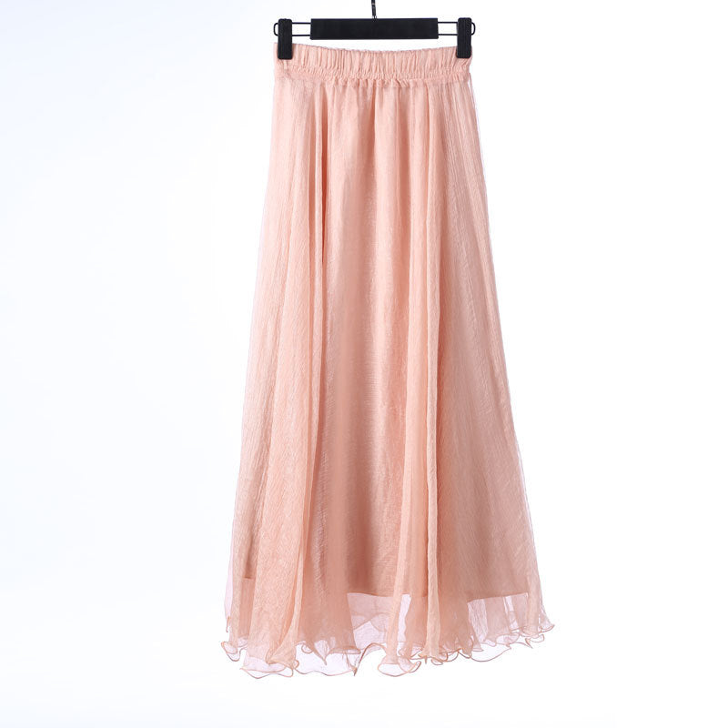 Fashion Chiffon Long Skirts InsStreet