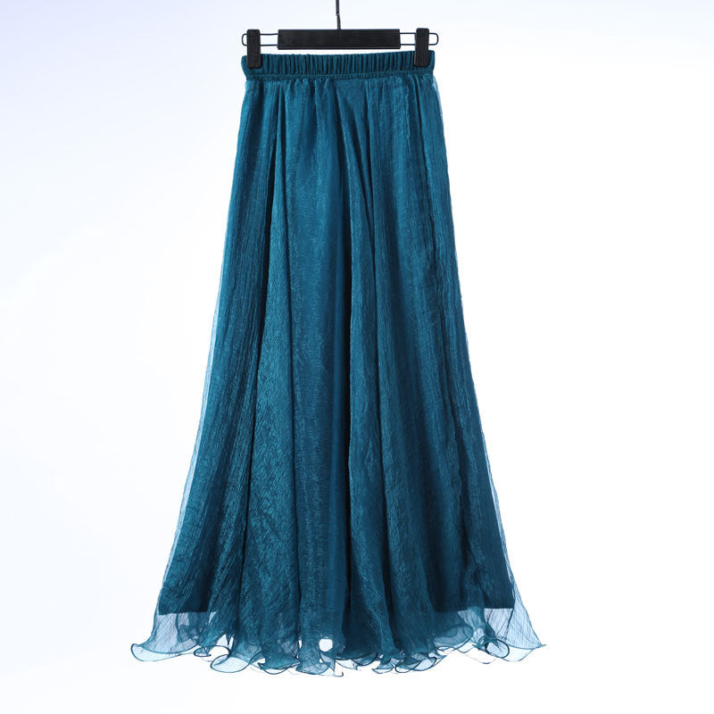 Fashion Chiffon Long Skirts InsStreet