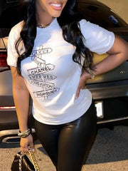 Logo Print Tee Ins Street