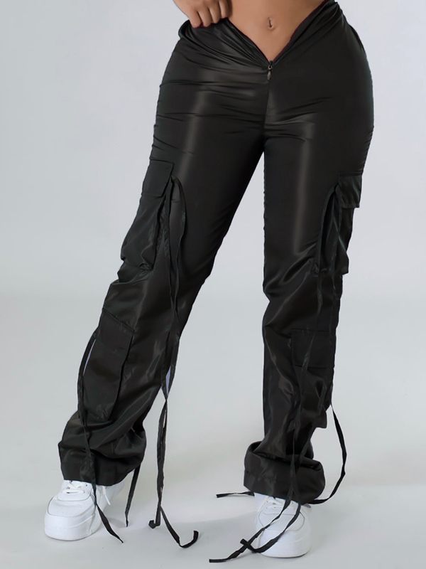 Zip-Front Cargo Pants--Clearance Ins Street