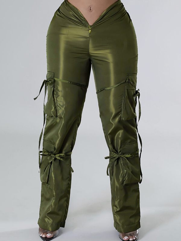 Zip-Front Cargo Pants--Clearance Ins Street