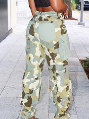 Camo Cargo Pants Ins Street