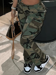 Camo Cargo Pants Ins Street