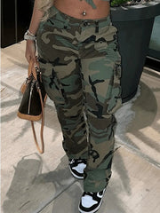 Camo Cargo Pants Ins Street