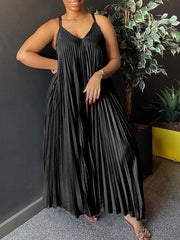 Pleated Cami Dress Ins Street
