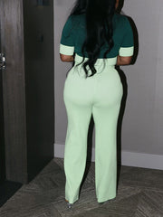 Polo Top & Pants Set Ins Street