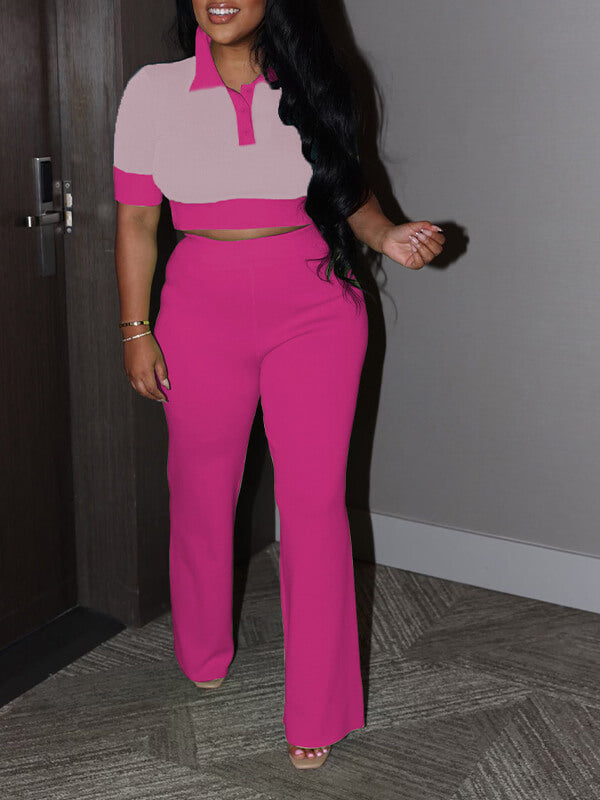 Polo Top & Pants Set Ins Street