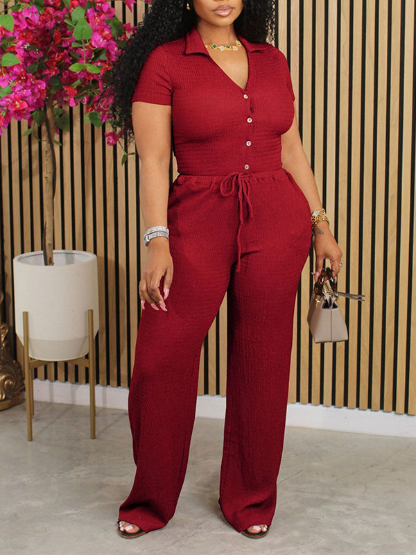 Solid Shirt & Pants Set Ins Street