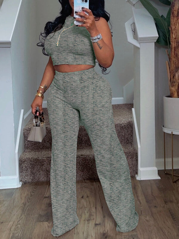 Printed Tank Top & Pants Set Ins Street