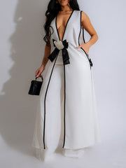 Sleeveless Tunic Top & Pants Set Ins Street