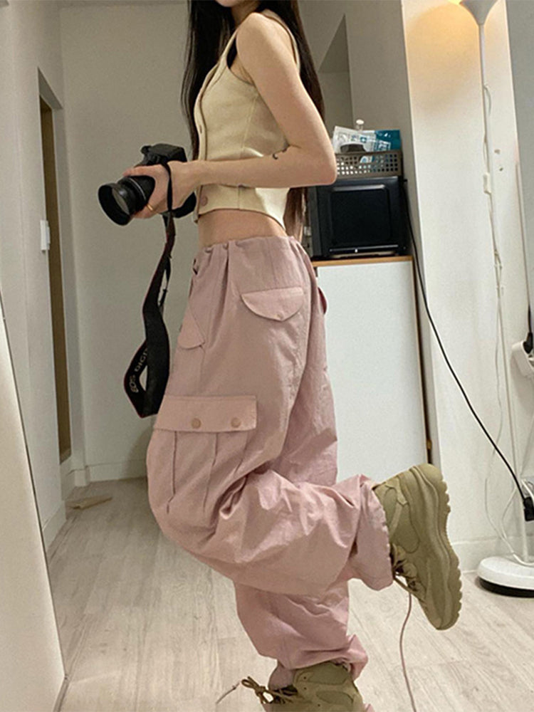 Women Fashion Casual Drawstring y2k Pants InsStreet