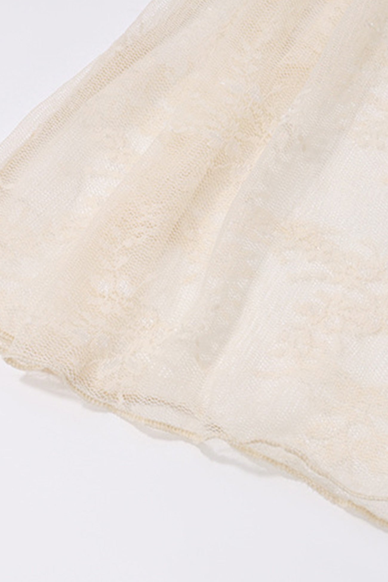 Lace Tie-up Flares Sleeve Midi Dress InsStreet