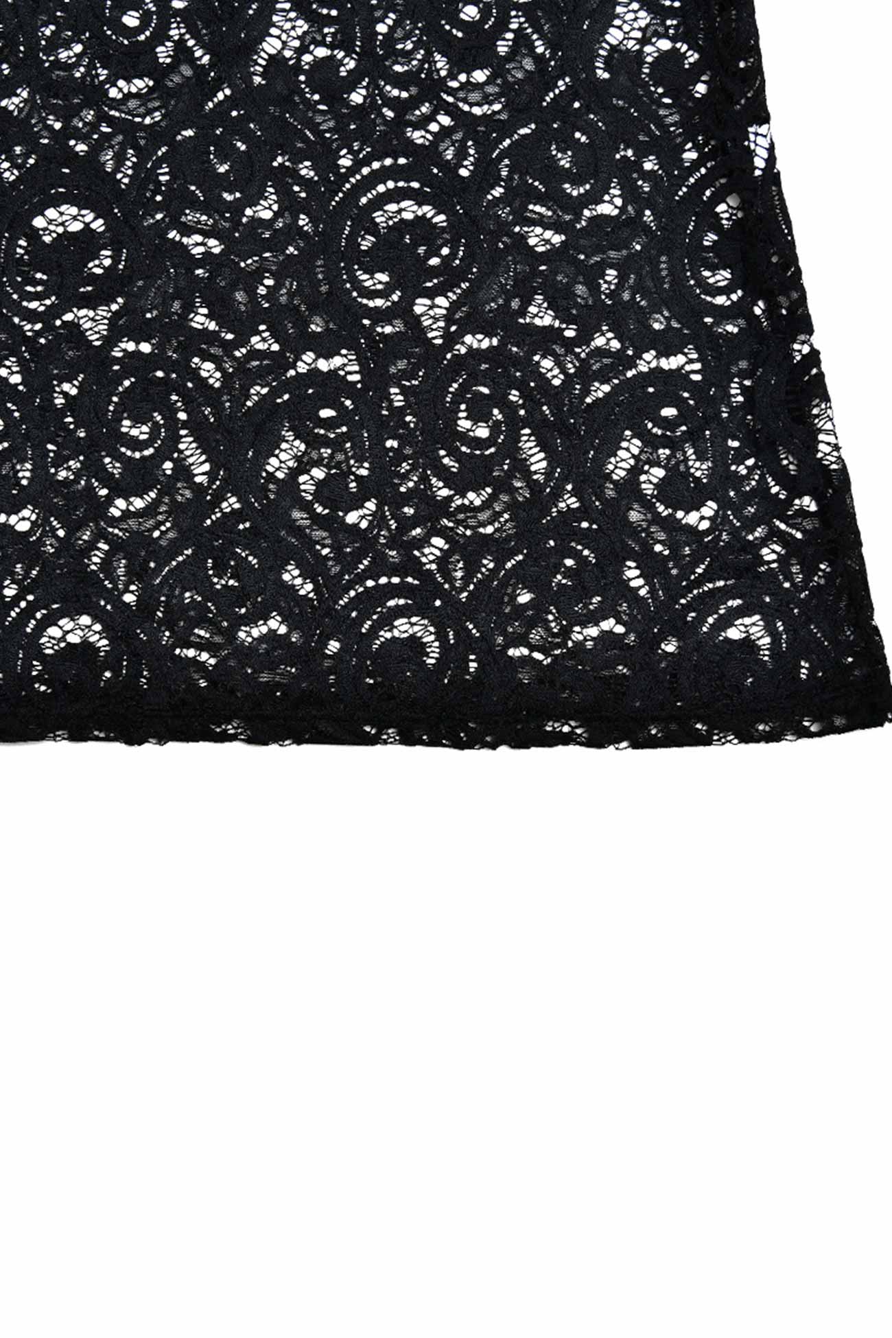 V Neck Lace Flare Sleeve Dress InsStreet