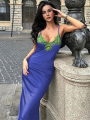 Mozision Spaghetti Strap Lace Strapless Sexy Maxi Boho Dress InsStreet