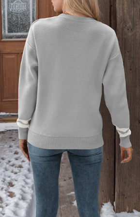 Bold Apres Ski Knit Sweater - FINAL SALE InsStreet