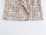 Leighton Tweed Crop Jacket Ins Street