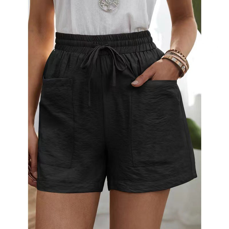 Johan Pocketed Linen Blend Shorts - Mocha Ins Street