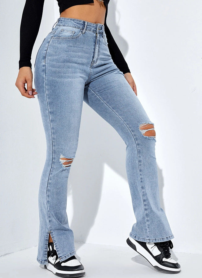 Makin' Me Crazy Mom Jeans - Medium Blue Wash Ins Street