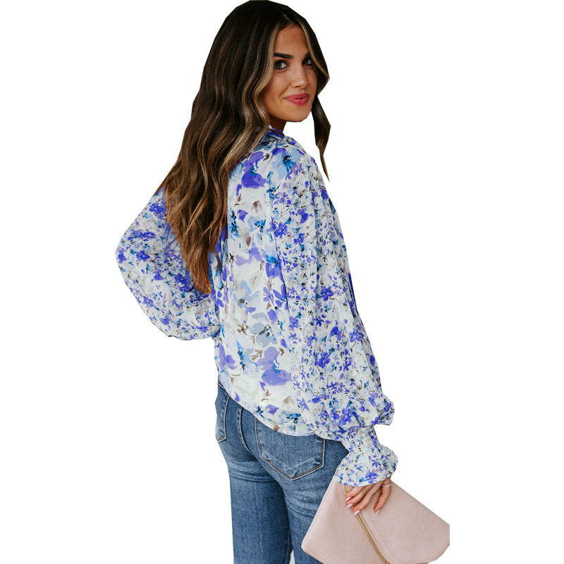 Ponce Floral Pleated Blouse - FINAL SALE Ins Street