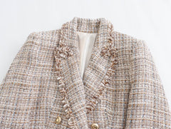 Leighton Tweed Crop Jacket Ins Street