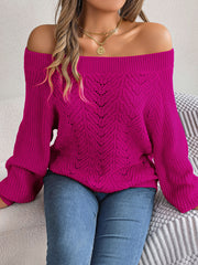 Belfair Fuzzy Knit Sweater - Pink - FINAL SALE InsStreet