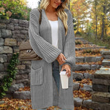 Searles Knit Duster Cardigan - Pale Sage Ins Street