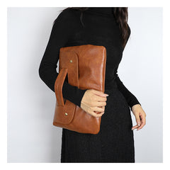 Stella Crossbody Envelope Zip Clutch - Tan Ins Street