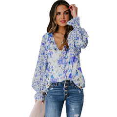 Ponce Floral Pleated Blouse - FINAL SALE Ins Street