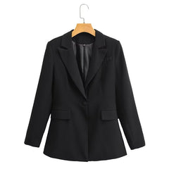 Runway Pocketed Blazer - Kelly Green Ins Street