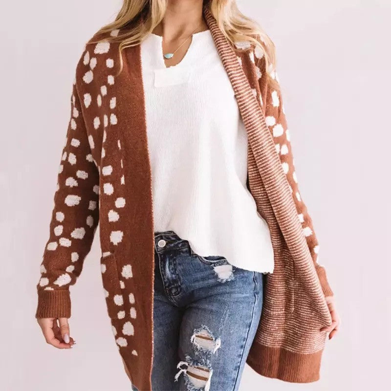 Coyote Hills Soft Knit Cardigan - Camel - FINAL SALE ENTR-001