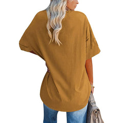 His Cotton Oversized Tee - Tan Ins Street