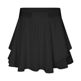 Swing + Shout Ruffle Mini Skirt - Blush Ins Street