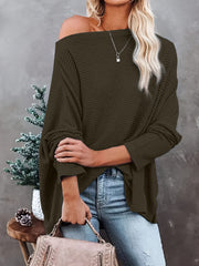 Between Us Thermal Knit Top - Lime InsStreet