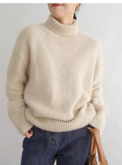 Alesso Ribbed Sleeve Knit Sweater - Oatmeal ON T-001