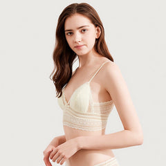 Crush On You Lace Bralette - Ivory WISH-001