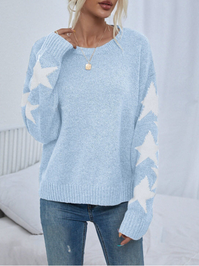 women say loose long sleeved casual S UI Ins Street