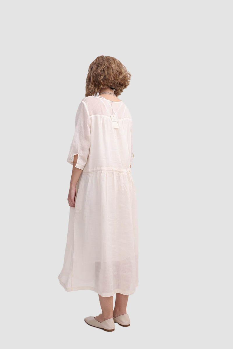 Ramona Dress in Ramie fabric InsStreet