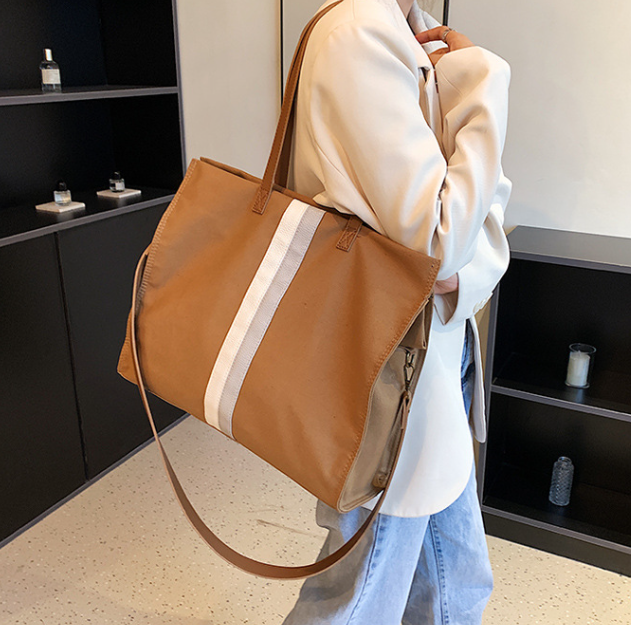 Royce Tote Bag - Tan Ins Street