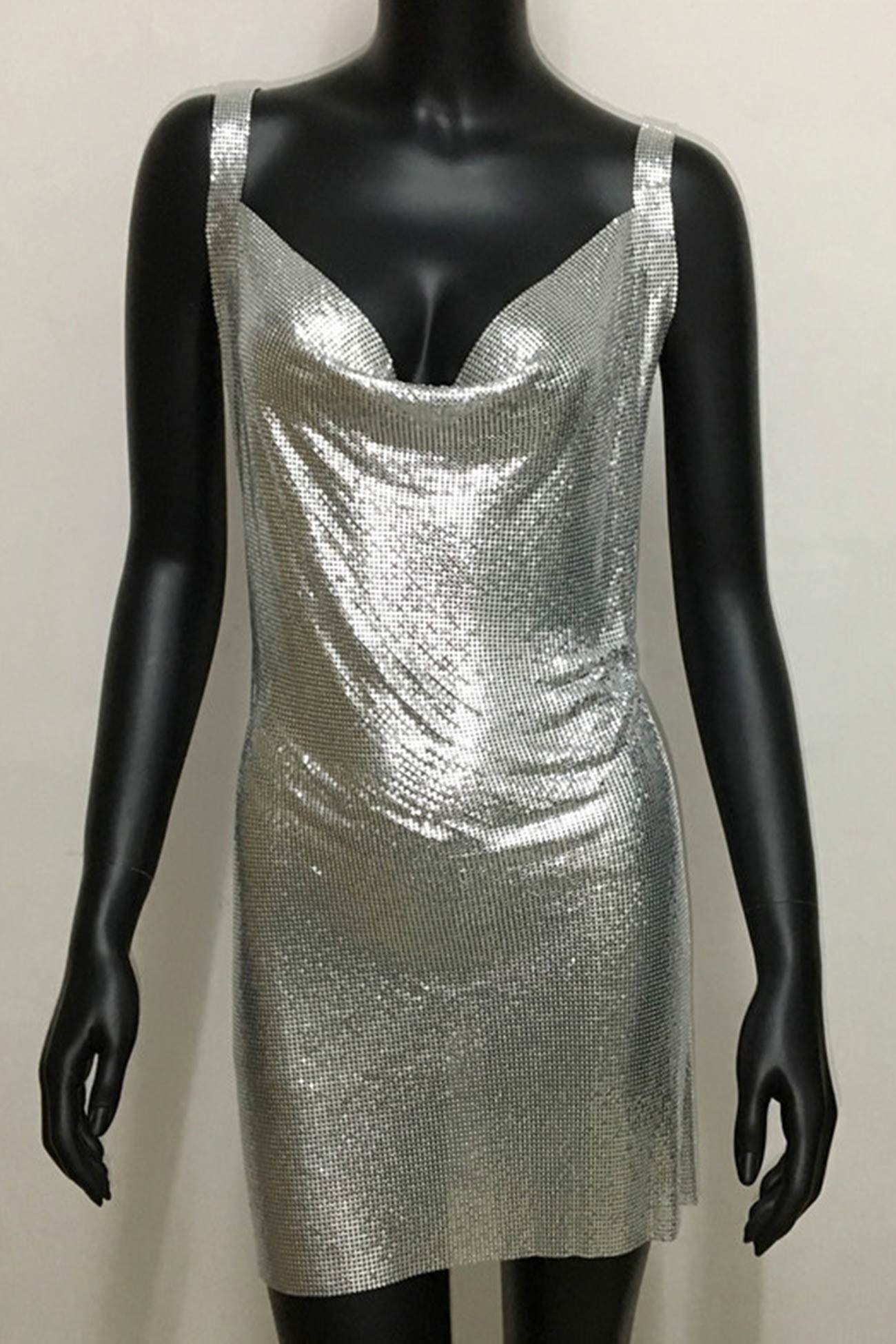 Sparkling Rhinestone Cami Dress InsStreet