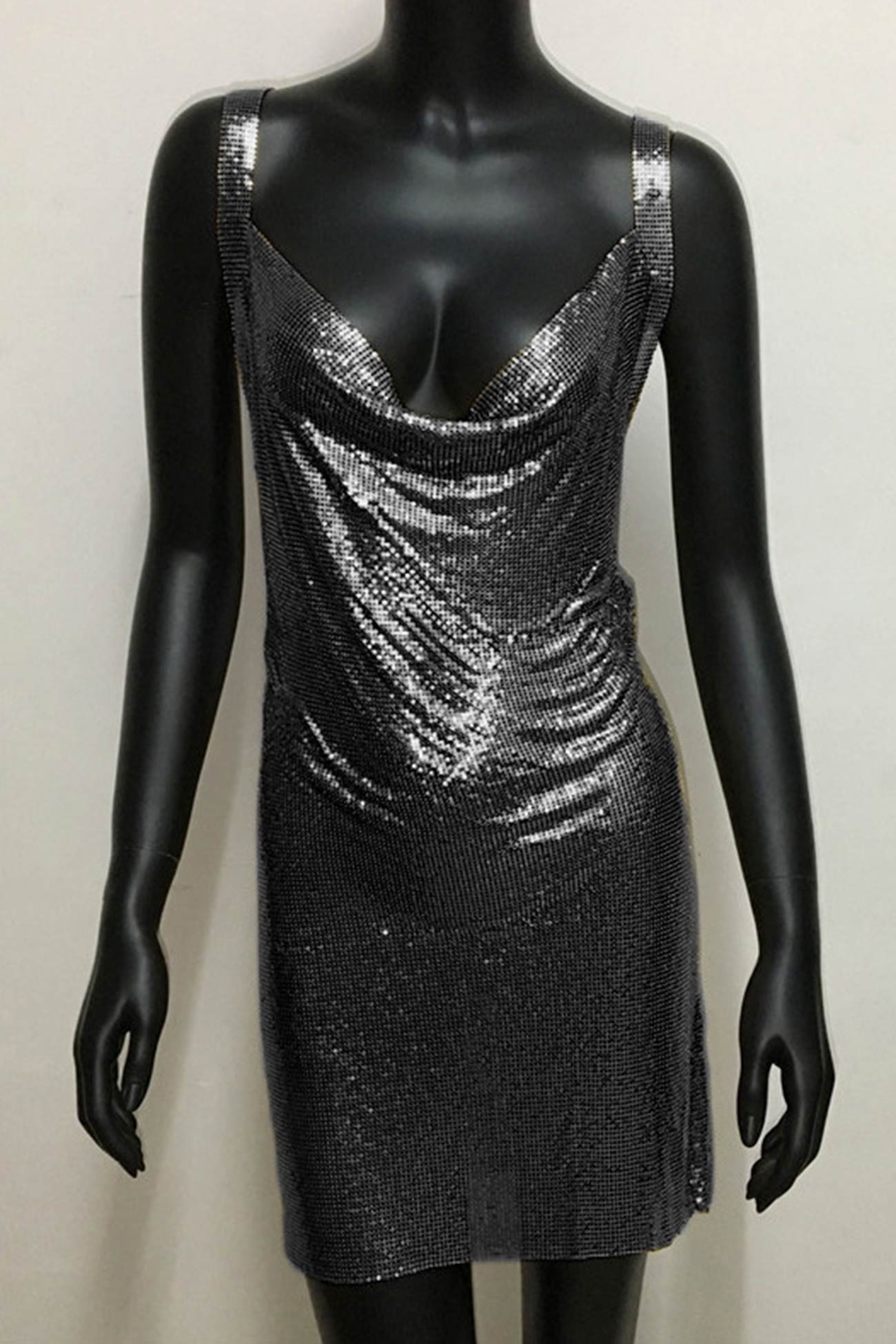 Sparkling Rhinestone Cami Dress InsStreet