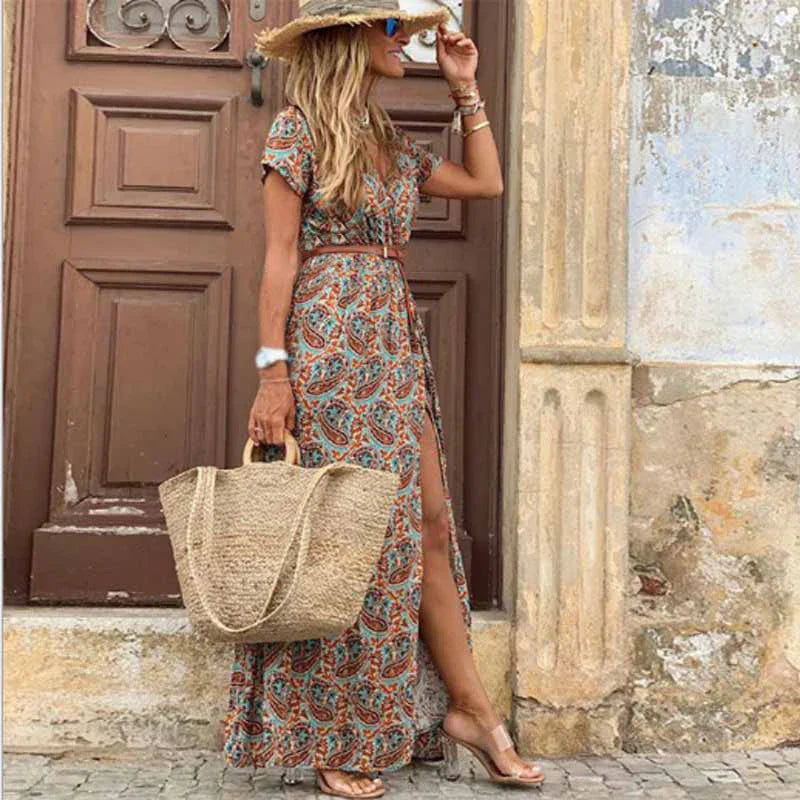 Elegant Evening Summer Long Boho Dress InsStreet