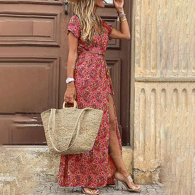 Elegant Evening Summer Long Boho Dress InsStreet