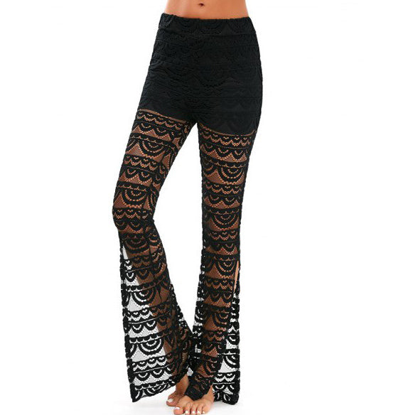 Semi Transparent Sexy Lace Pants InsStreet