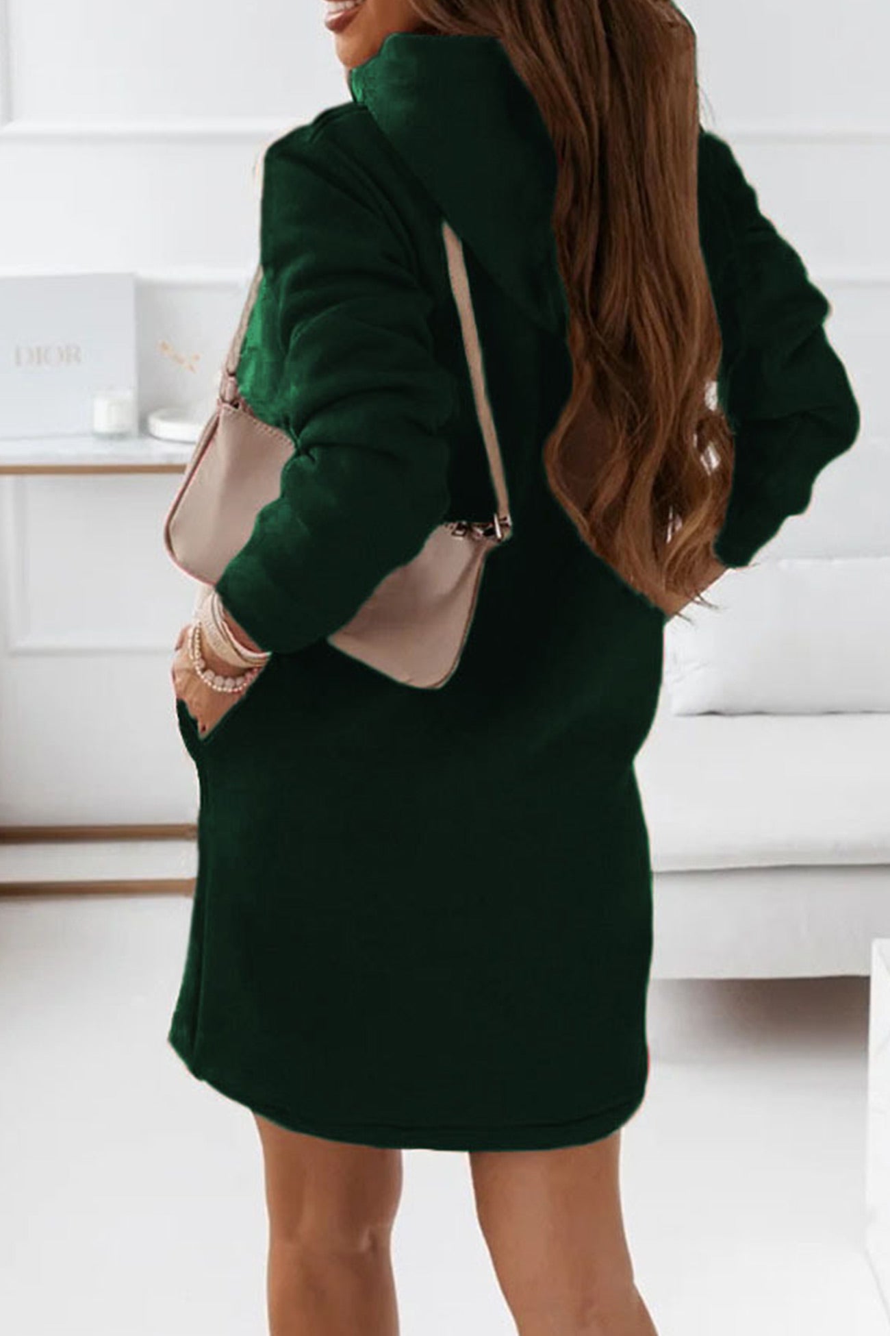 Hooded Mini Dress InsStreet