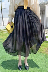 Streamer Crinkle Skirt InsStreet